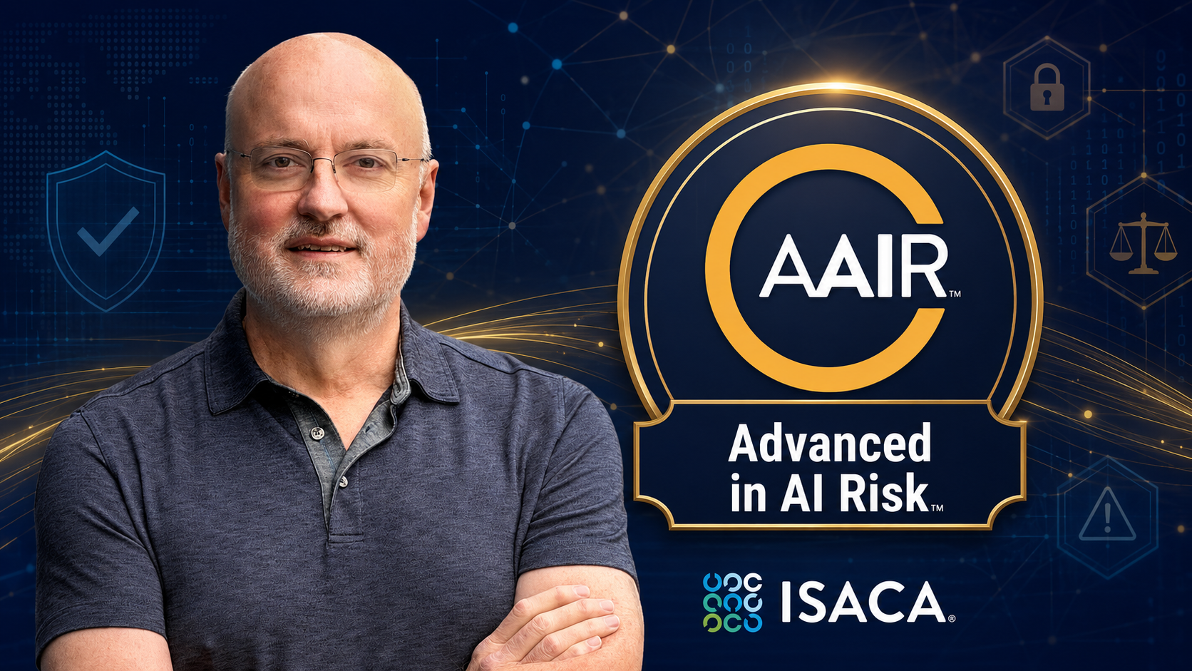 ISACA AAIR Practice Exams: Advanced in AI Risk 360 Questions course cover