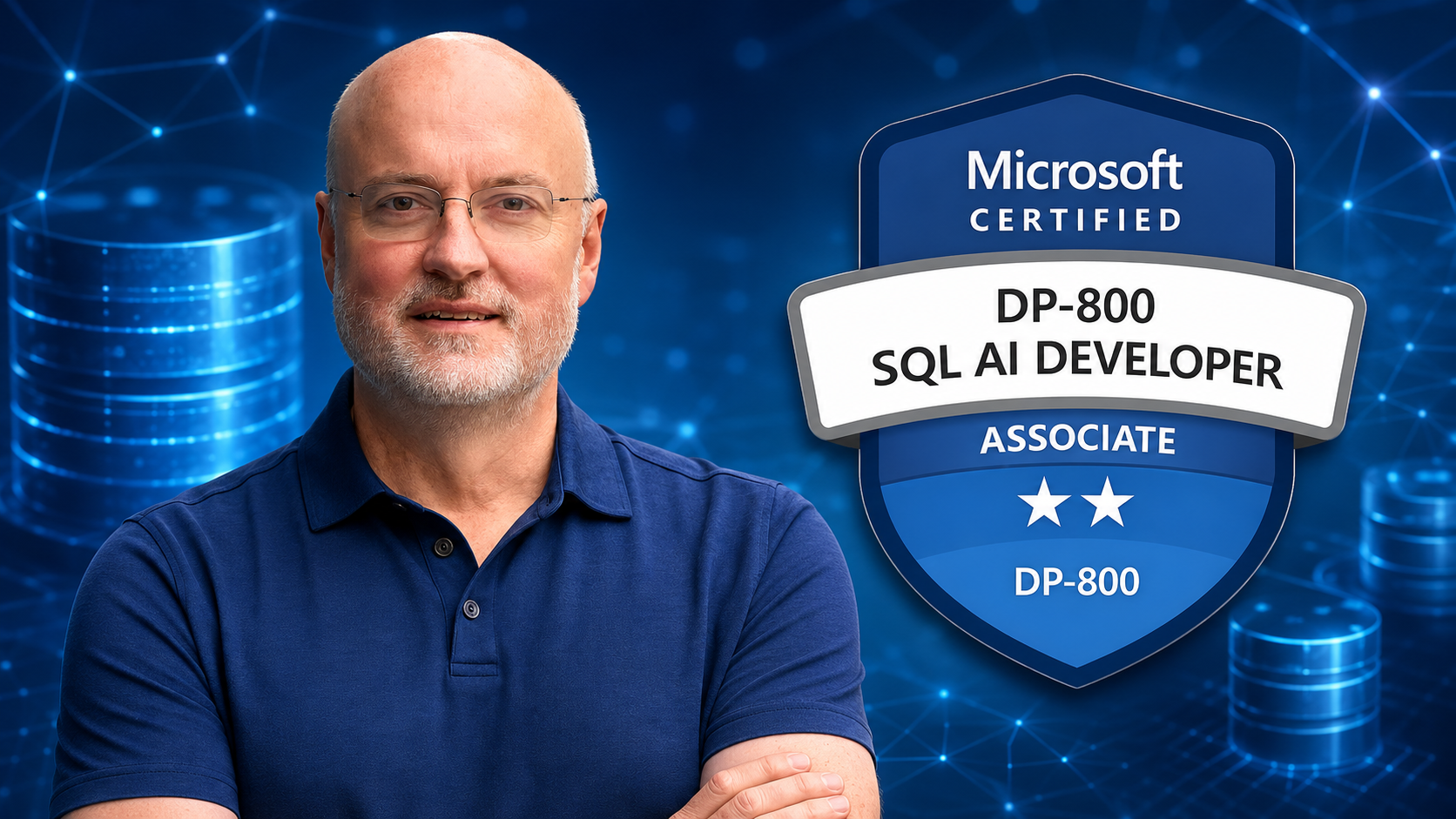 Microsoft Certified SQL AI Developer Associate DP-800 Practice Tests course cover