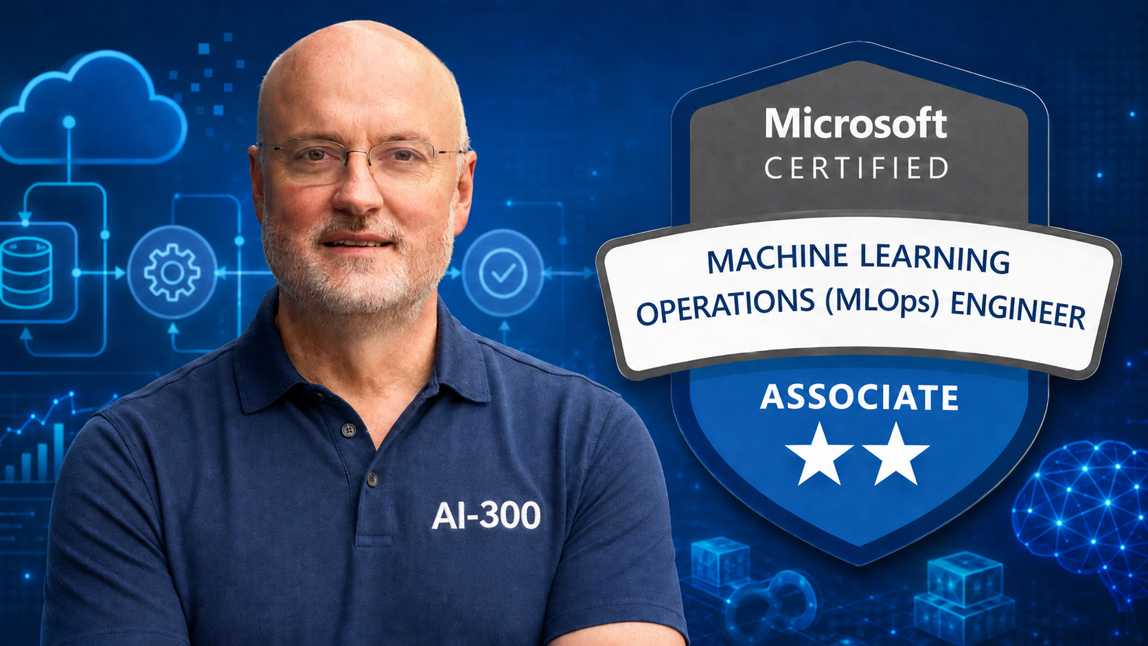 Microsoft Machine Learning Operations AI-300 Associate Tests course cover